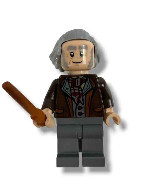 LEGO® Minifigure Harry Potter hp169 Garrick Ollivander Reddish Brown Wand 40289!