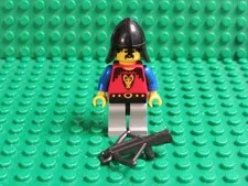 LEGO Minifigure Castle Dragon Knights Knight + crossbow cas013 6082 6076 CK19