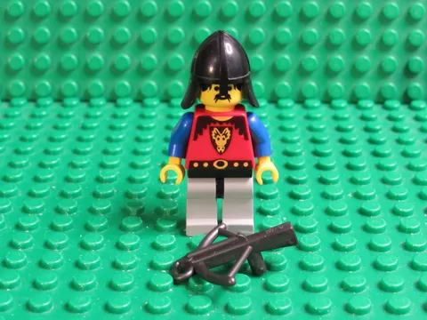 LEGO Minifigure Castle Dragon Knights Knight + crossbow cas013 6082 6076 CK19