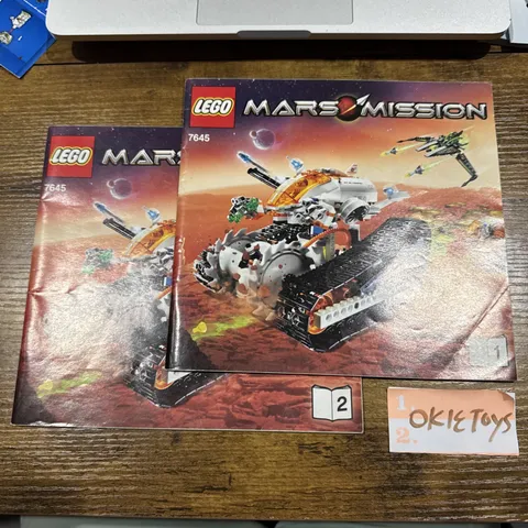 LEGO Mars Mission Instructions Book Only