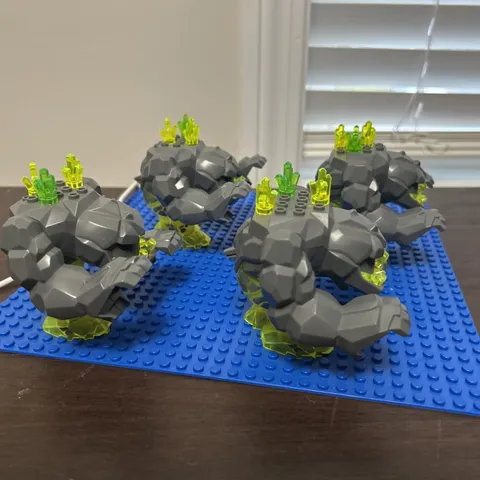 LEGO POWER MINERS ROCK MONSTER LOT