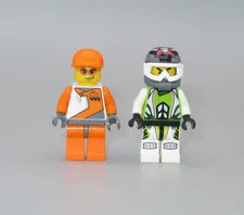 LEGO World Racers Daredevil Official minifigure 8896 8864