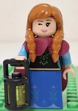 Lego Disney Anna Collectible Minifigure With Lantern
