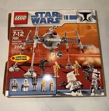 LEGO Star Wars: Separatist Spider Droid (7681) RARE Commander Fox