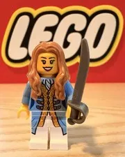 Lego Pirates (2015) Governors Daughter Minifigure With Accessory