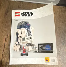 LEGO Star Wars R2-D2 75379 Illustrated Instruction Manual Booklet