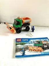 Complete LEGO CITY: Snowplow Truck 60083 used| RETIRED 2015
