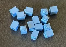 LEGO 1x1 Brick Part 3005 Lot 14 Light Aqua