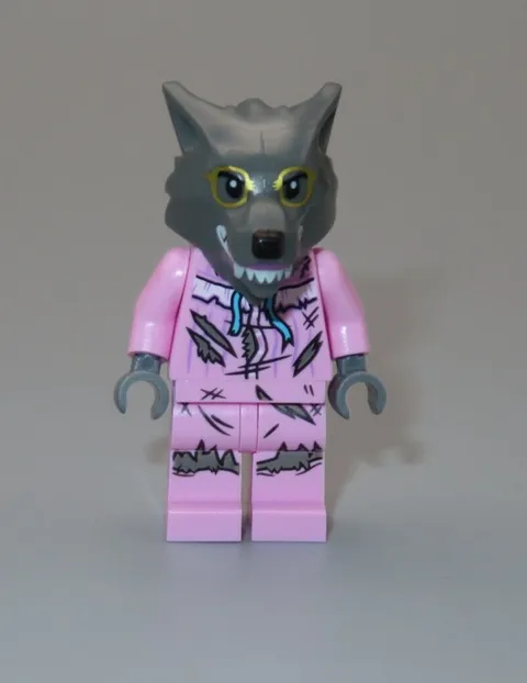 LEGO Big Bad Wolf pink outfit Little Red Riding Hood minifigure Lego Ideas 21315