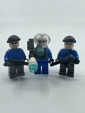 Genuine Lego Batman 2006 Mr. Freeze and Henchman bat011 (x2)
