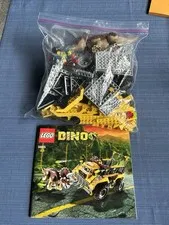 Lego triceratops Trapper 5885 Complete Set And Manual