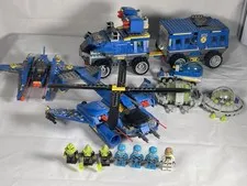 LEGO Alien Conquest Earth Defense Hq 7066 and Jet-Copter Encounter 7067