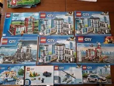 MASSIVE Lot LEGO CITY INSTRUCTION BOOK Lot of 77 Booklets