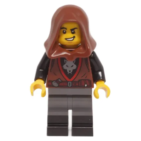 LEGO Wolfpack Minifigure bdp277 Outlaw Forest Den 910057-1 Castle BDP