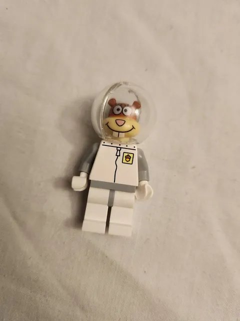 LEGO SpongeBob SquarePants Sandy Cheeks Minifigure bob012 Light Bluish Gray Legs