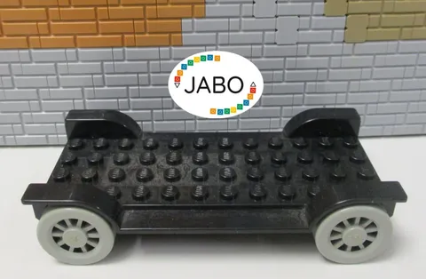 (G13/11) LEGO Fabuland 4362c01 Vehicle Chassis 6x12 black 4166