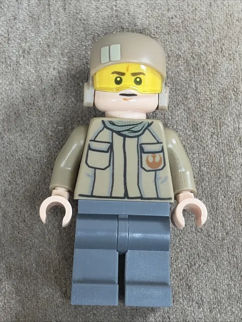 LEGO Star Wars - Resistance Trooper w/ Frown & Furrowed Eyebrows - Mini Figure