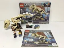 LEGO 76940 Jurassic World: T. rex Dinosaur Fossil Exhibit Complete w/ Manual&Box