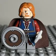 LEGO - Boromir lor014 Minifigure - Lord Of The Rings LOTR - 3D