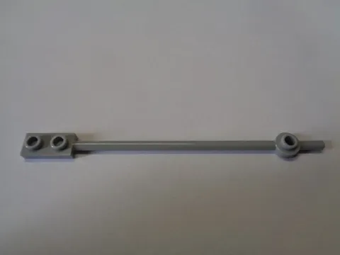 Lego Bar 12L with 1 x 2 Plate End Hollow Studs and 1 x 1 99784 Light Bluish Gray