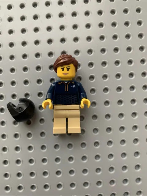 LEGO Speed Champions McLaren Elva Driver Minifigure sc086 with Helmet