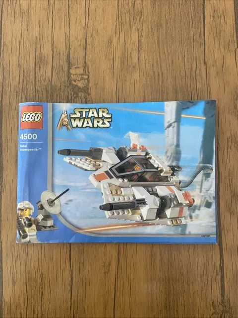 Used LEGO Star Wars Rebel Snowspeeder 4500 Manual Only Instruction Book Catalog 