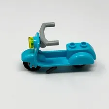 15396 LEGO Minifigure Accessory SCOOTER Medium Azure Azur (1)