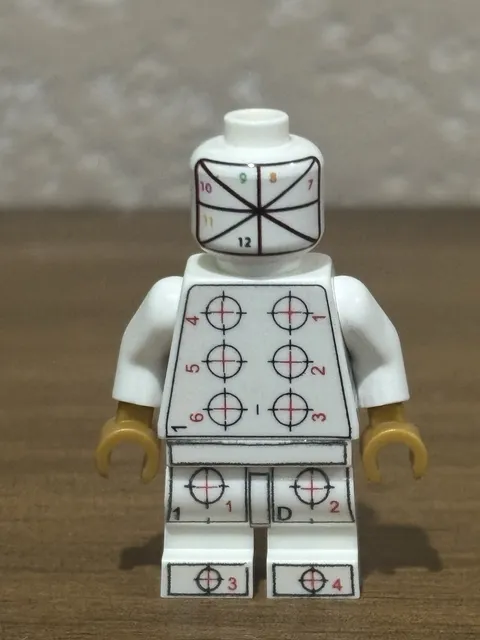 Official LEGO Alignment SMART (SHORT) Minifigure Test Print Prototype RARE