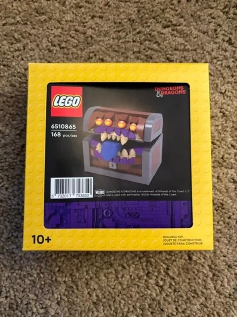 Lego Dungeons and Dragons and Mimic Dice Box Sealed