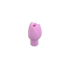 NEW Lego Bright Pink Plant Flower Tulip with Bar and Small Pin Hole LOT OF 20