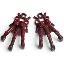 LEGO Bionicle Piraka Feet 53562 Dark Red Pearl Dark Gray Talons Lot of 2