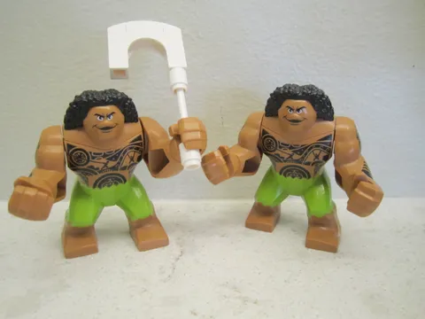 Pair LEGO Minifigure Disney Moana Maui Big Fig Figure