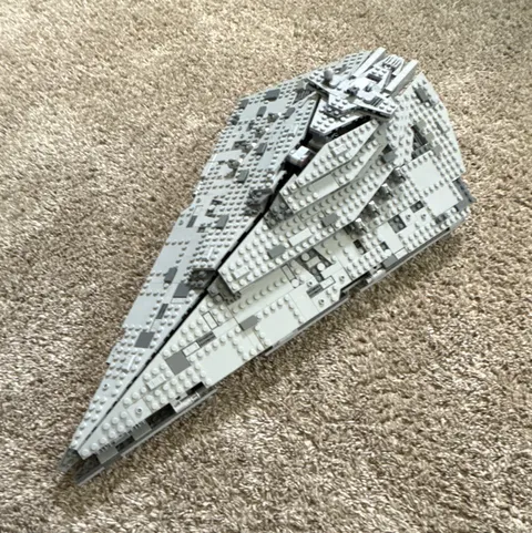 Lego Star Wars first order Star destroyer, see description for more details