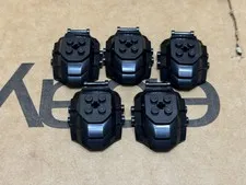 LEGO Parts - Black Cockpit Front 4 x 5 Bar Handle Studs Sides - No 4986 - QTY 5