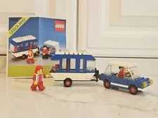 LEGO 6694 Car with Camper–Complete w/ Instructions–Excellent Condition – No Box