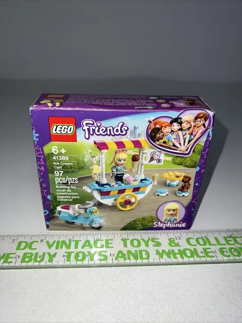Lego Friends Ice Cream Cart (41389) Building Kit 97 Pcs Playset Retired Set 🔥