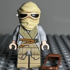 Lego Rey Minifigure 75236 75148 75178 75105 75192 75099 sw0677 Star Wars CMF 2J