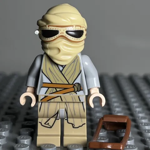 Lego Rey Minifigure 75236 75148 75178 75105 75192 75099 sw0677 Star Wars CMF 2J