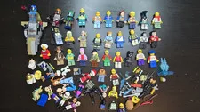 LEGO Minifigures & Accessories Mega Lot - Star Wars, City, Friends, Parts