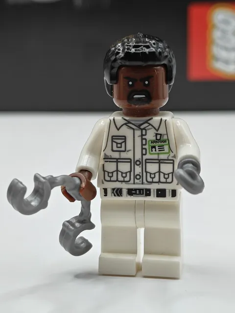 NEW DC Comics Aaron Cash Custom Lego Minifigure 70912 Arkham Asylum Security