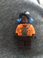 Figurine LEGO Star Wars Minifigure Vi Moradi sw1108 75293 resistance blue hair