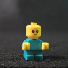LEGO® City Baby Minifigure Turquoise Body Recreation 60283 60330 60262 CTY1186