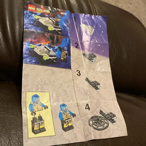Lego Space Cyber Blaster (6816) Instruction Booklet Only