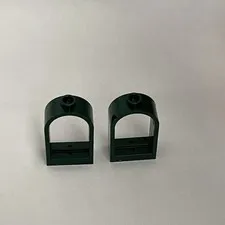 Lego 30044 Dark Green Replacement Parts Pieces Lot of 2