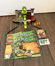 LEGO NINJAGO Spinjitzu Training Set 9558 Incomplete w/ Manuals + Stickers