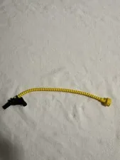 Lego Duplo HOSE YELLOW w/ BLACK END & NOZZLE Gas Fuel Pump Fireman's Water Hose
