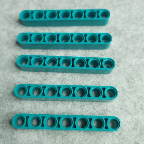 LEGO 32524 Technic Liftarm Thick 1 x 7 Dark Turquoise x5 Genuine