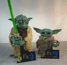 Lego Star Wars Yoda 75255 And 75318 The Child / No Box or Manual