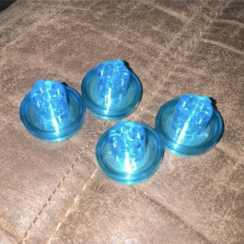 LEGO dimensions lot 4 blank vehicle toy tags ￼