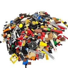 LEGO 5 lbs Bulk Lot Random Parts Pieces Building Blocks Clean Nice